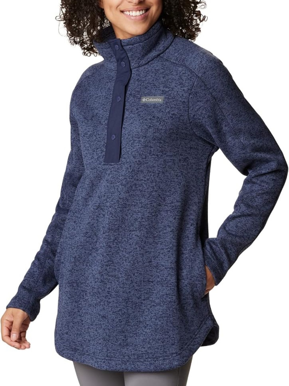 Columbia Women’s Sweater Weather Tunic Dark Nocturnal Heather